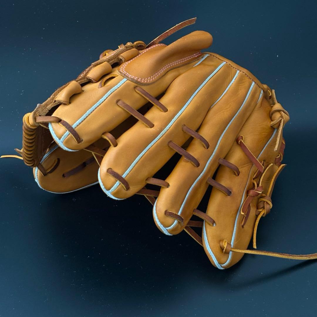 新品　高校野球対応　硬式投手用グローブ　湯もみ型付け済み