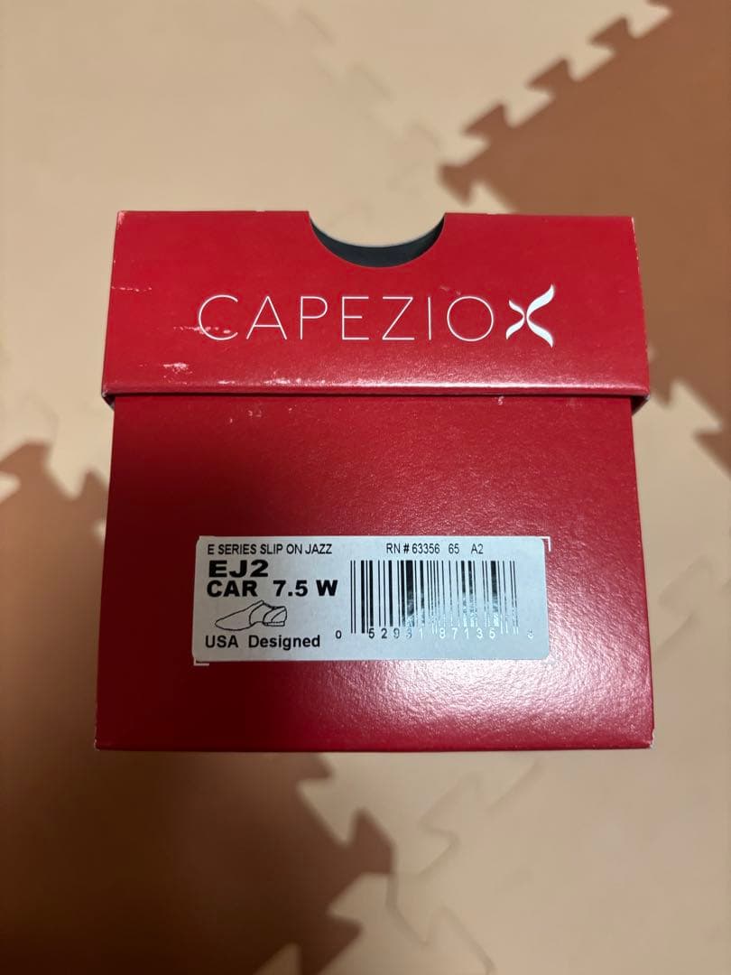 《新品未使用》CAPEZIO カペジオ　ジャズシューズ EJ2 キャラメル