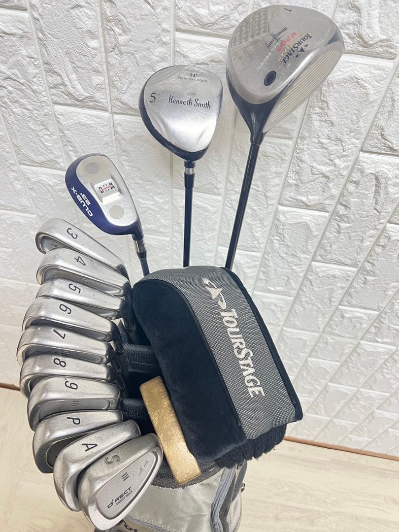 初心者おすすめ メンズ ゴルフクラブセット ブリヂストン キャディバッグ付