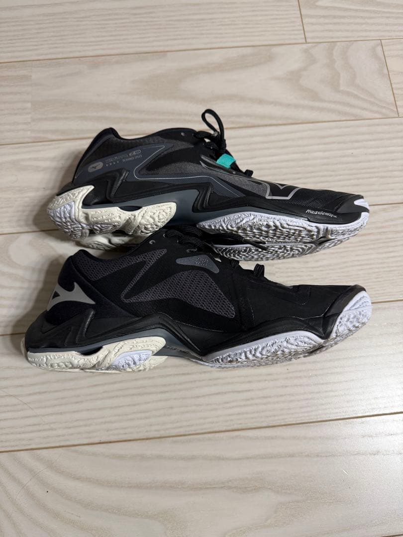 Mizuno バレーボールシューズ ブラック/ターコイズ