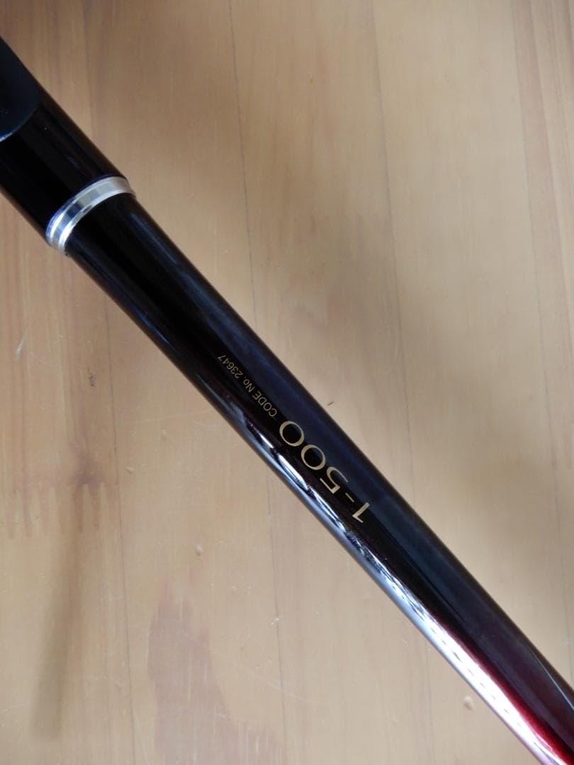 シマノ'08 極翔 1-500 #5 ブランクス リールシート付 中古品
