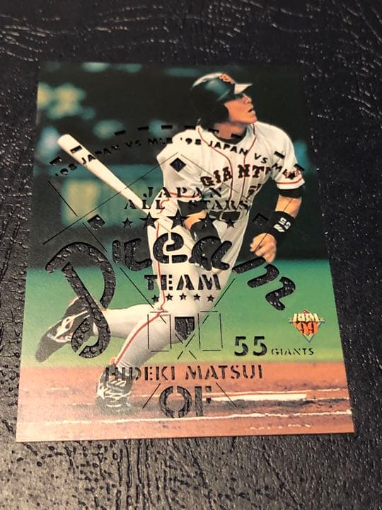 プロ野球カード（BBM99 ）松井秀喜 特殊加工