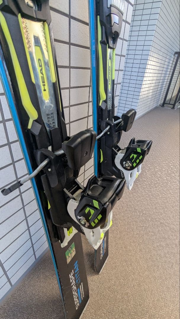 HEAD SUPERSHAPE i.TITAN 163cm スキー板 調整式