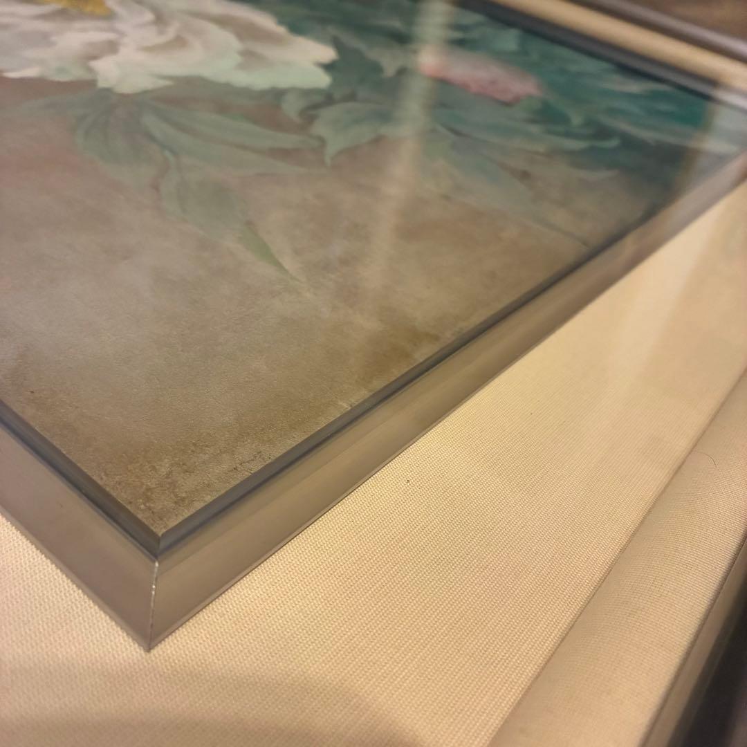 水彩画　春光