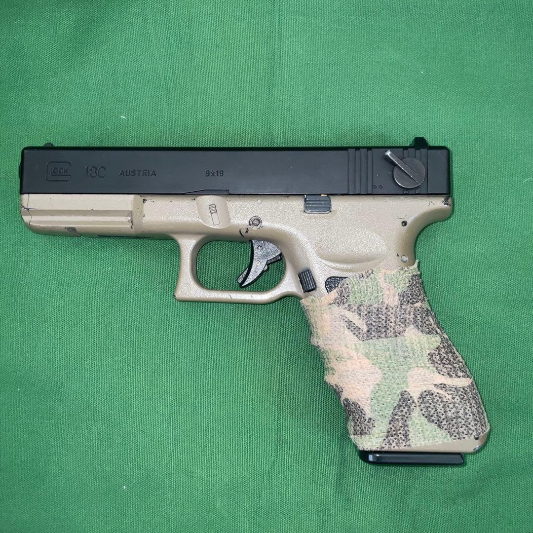 【リポ化済・動作確認済】東京マルイ GLOCK18C 電動ハンドガン フルセット
