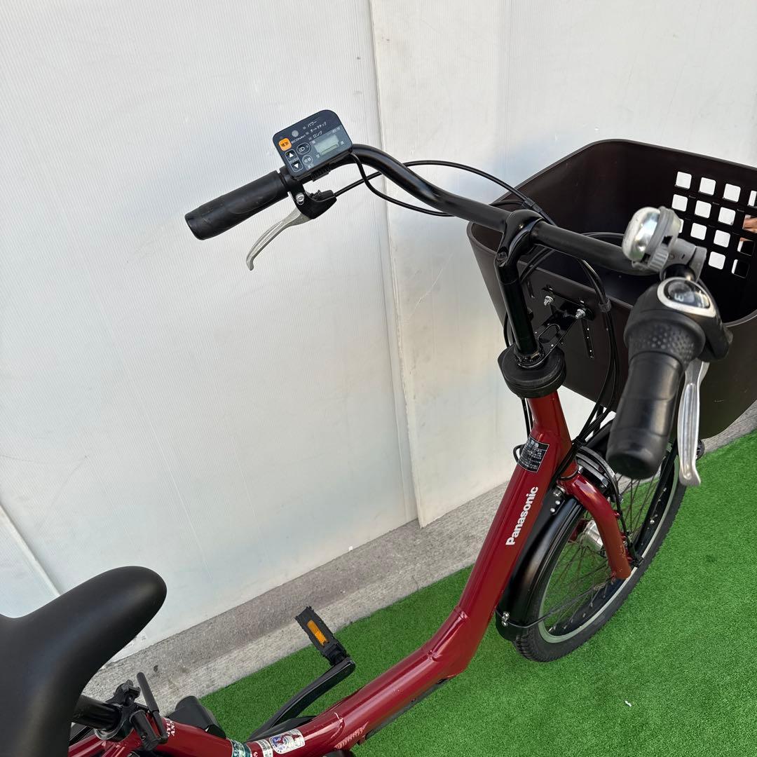 Panasonic電動アシスト自転車20インチ レッド【引き取り限定】