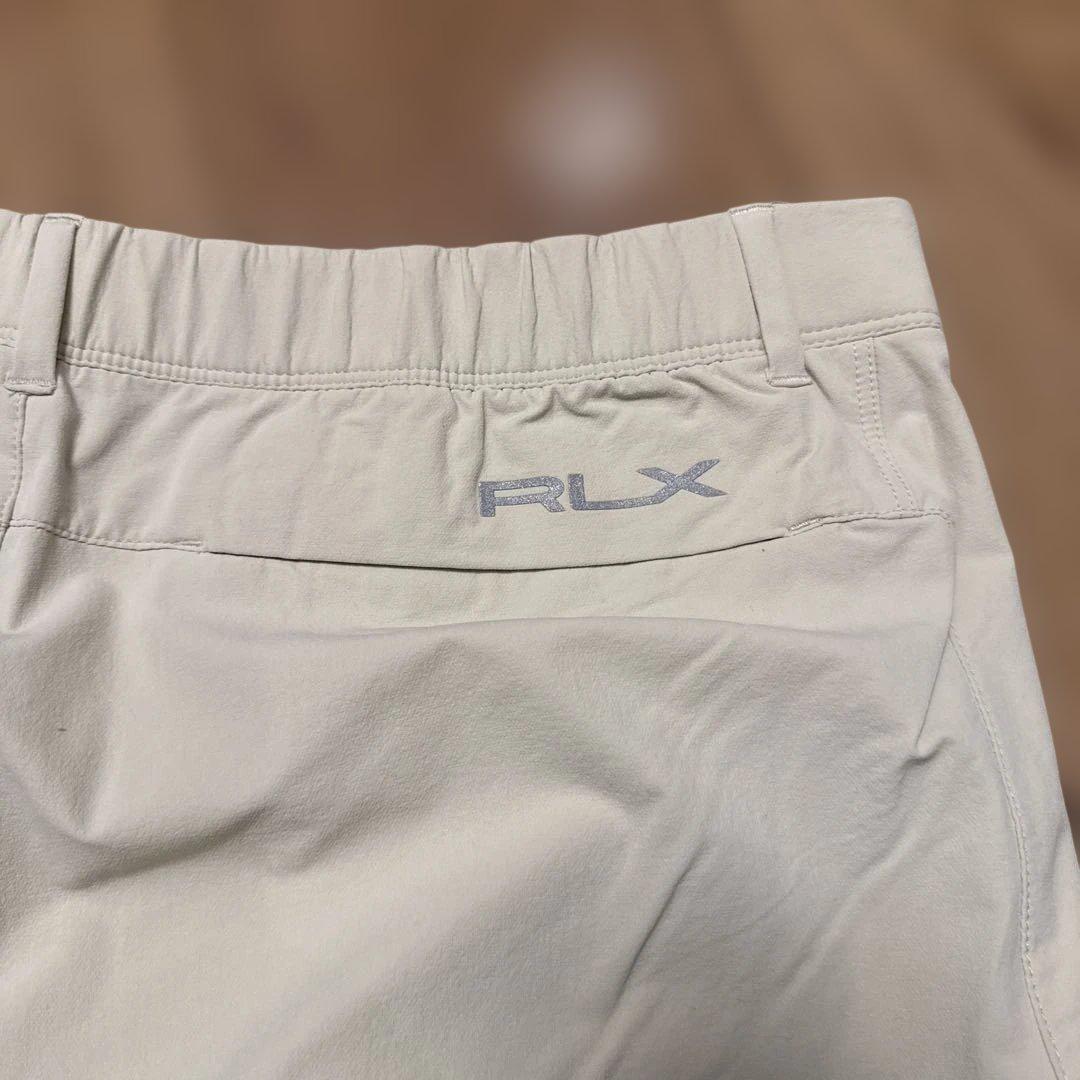 RLX ベージュゴルフパンツ35