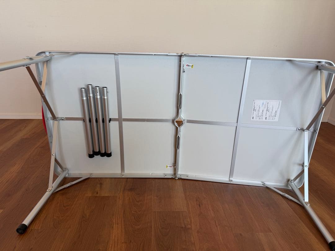 美品）屋内使用Coleman ナチュラルモザイク リビングテーブル120プラス
