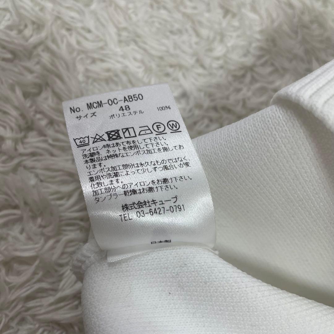 未使用級 マークアンドロナ セーター ニット 立体ロゴ コードシリーズ 48