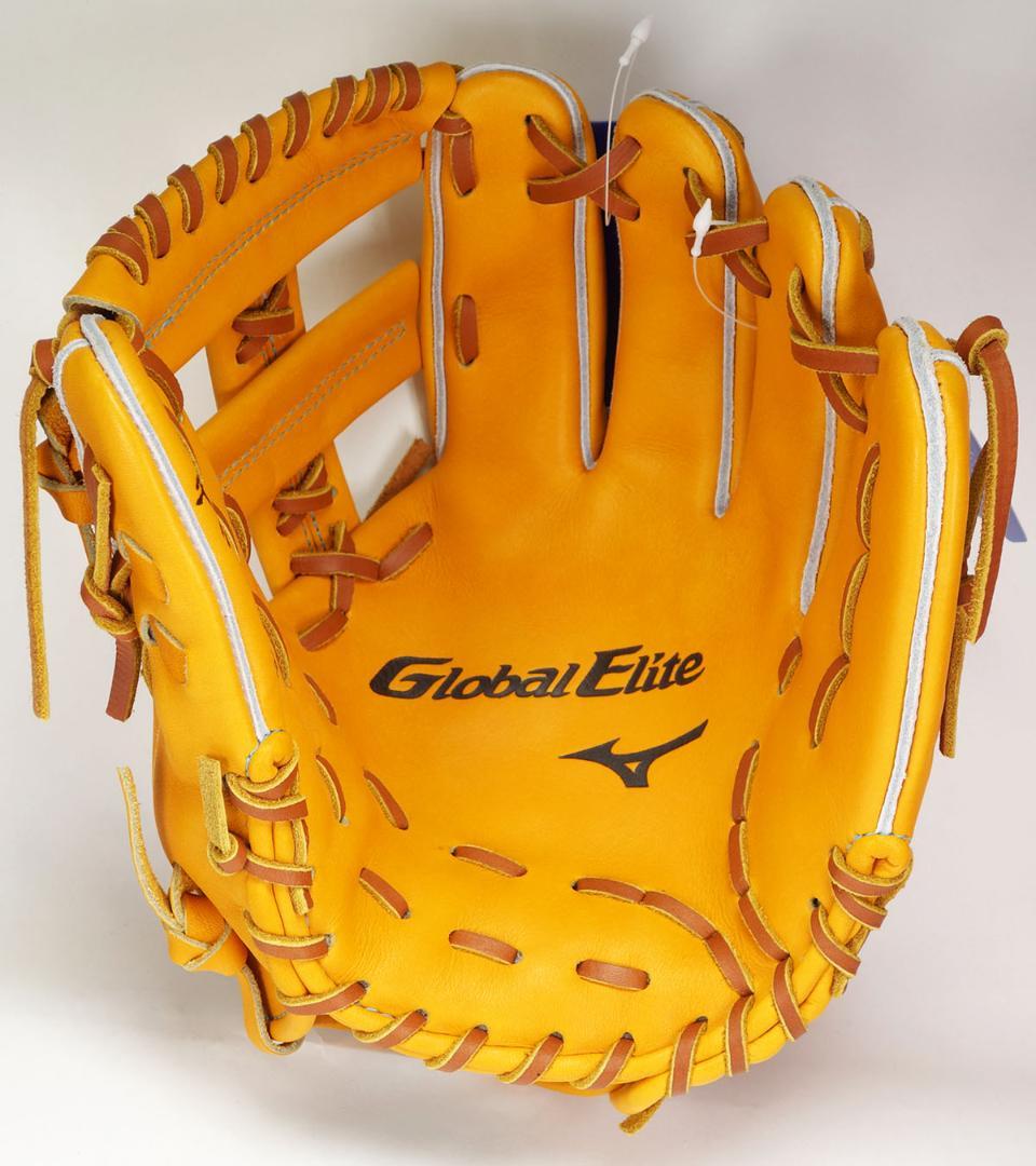 【グローバルエリート】 ダイバーシティブルー硬式用　内野手用　サイズ8