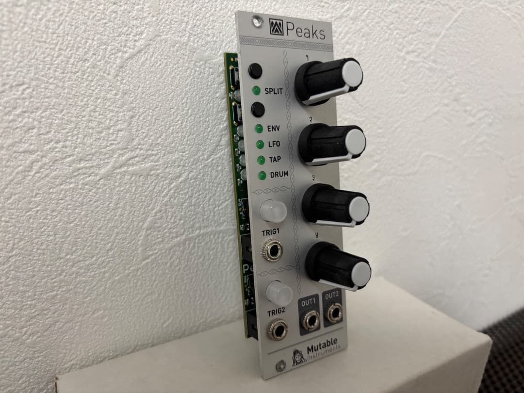 Mutable instruments Peaks ユーロラック モジュラー