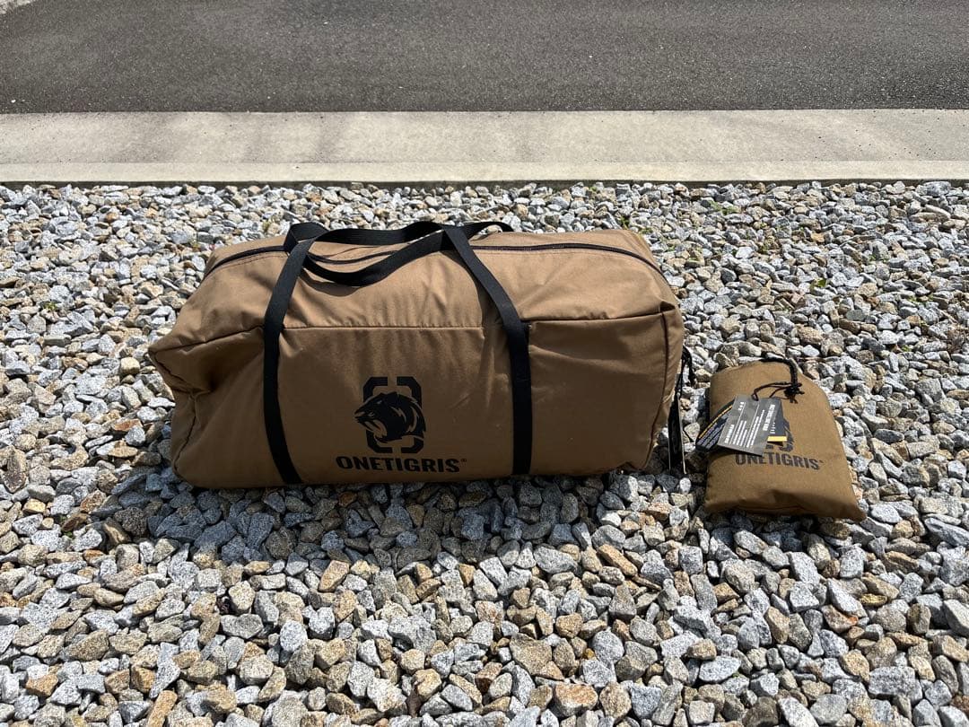 【完美品】OneTigris ポリコットンTC ワンポールテント＋おまけ付き