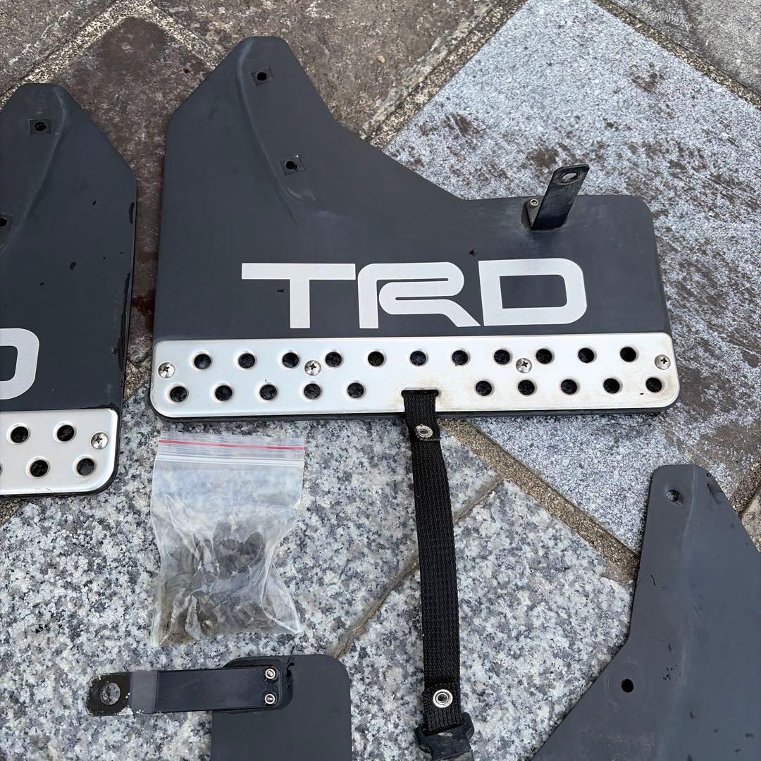rav4 #50系　TRD マッドフラップ　泥除け　ラヴ4 ハイブリッド