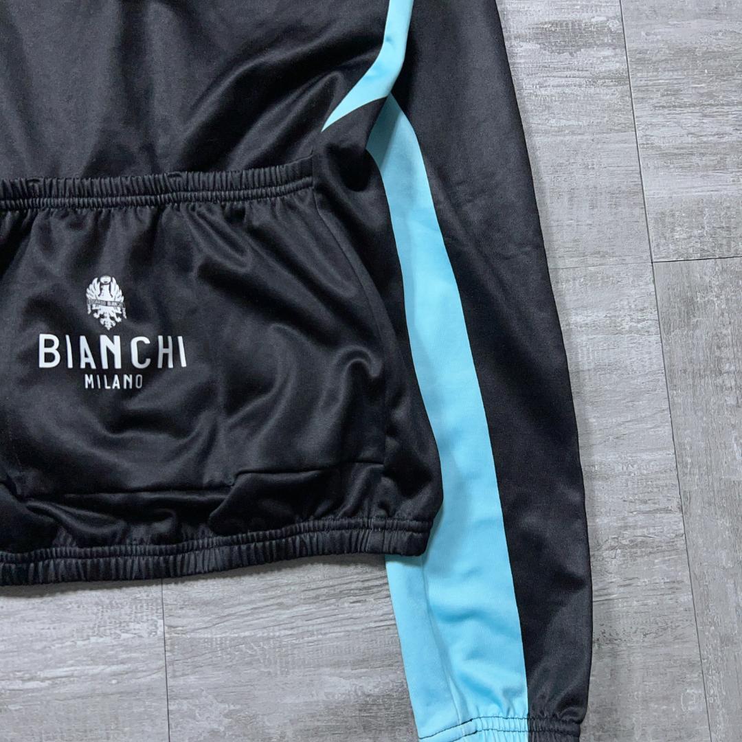 Bianchi ビアンキ サイクルウェア 長袖ジャージ セットアップ S