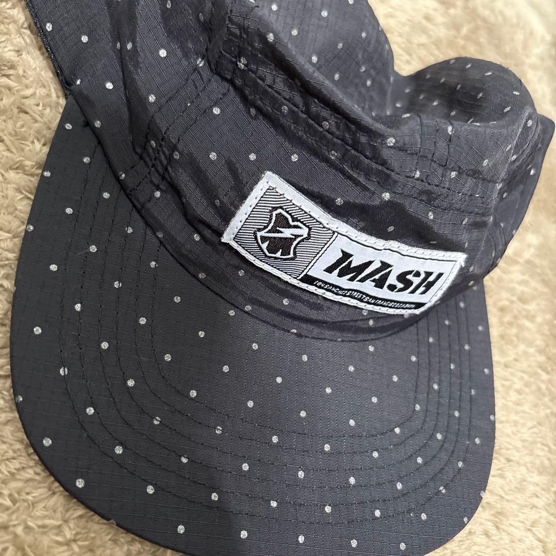 mash mashsf ドットリフレクティブ キャップ