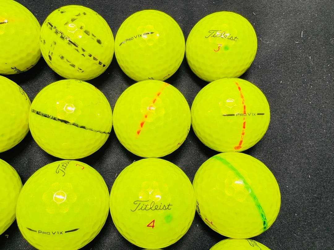 タイトリスト PRO V1X 2025年モデル 30個　　イエロー