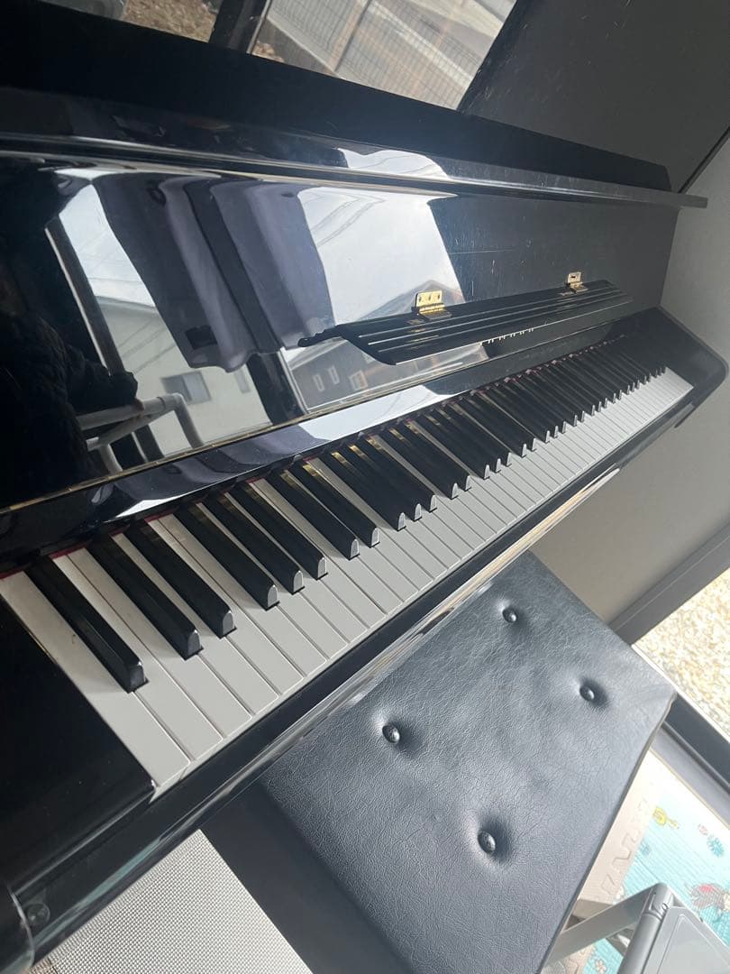 YAMAHA アップライトピアノ 黒