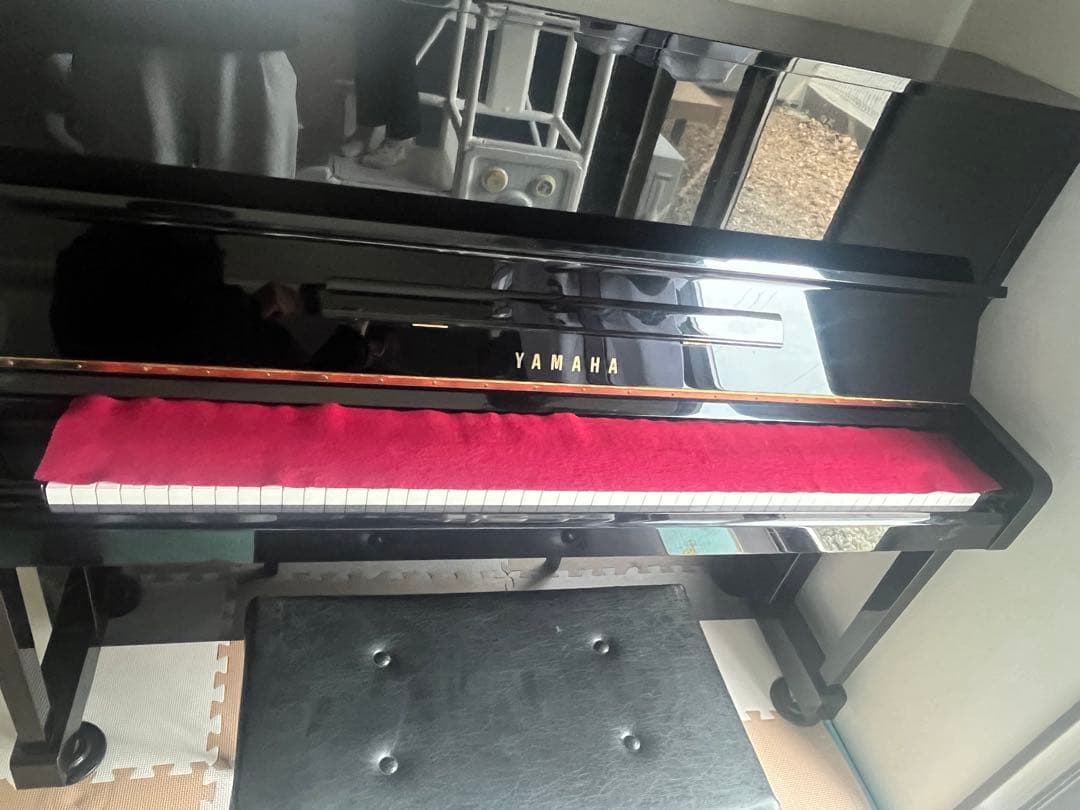 YAMAHA アップライトピアノ 黒