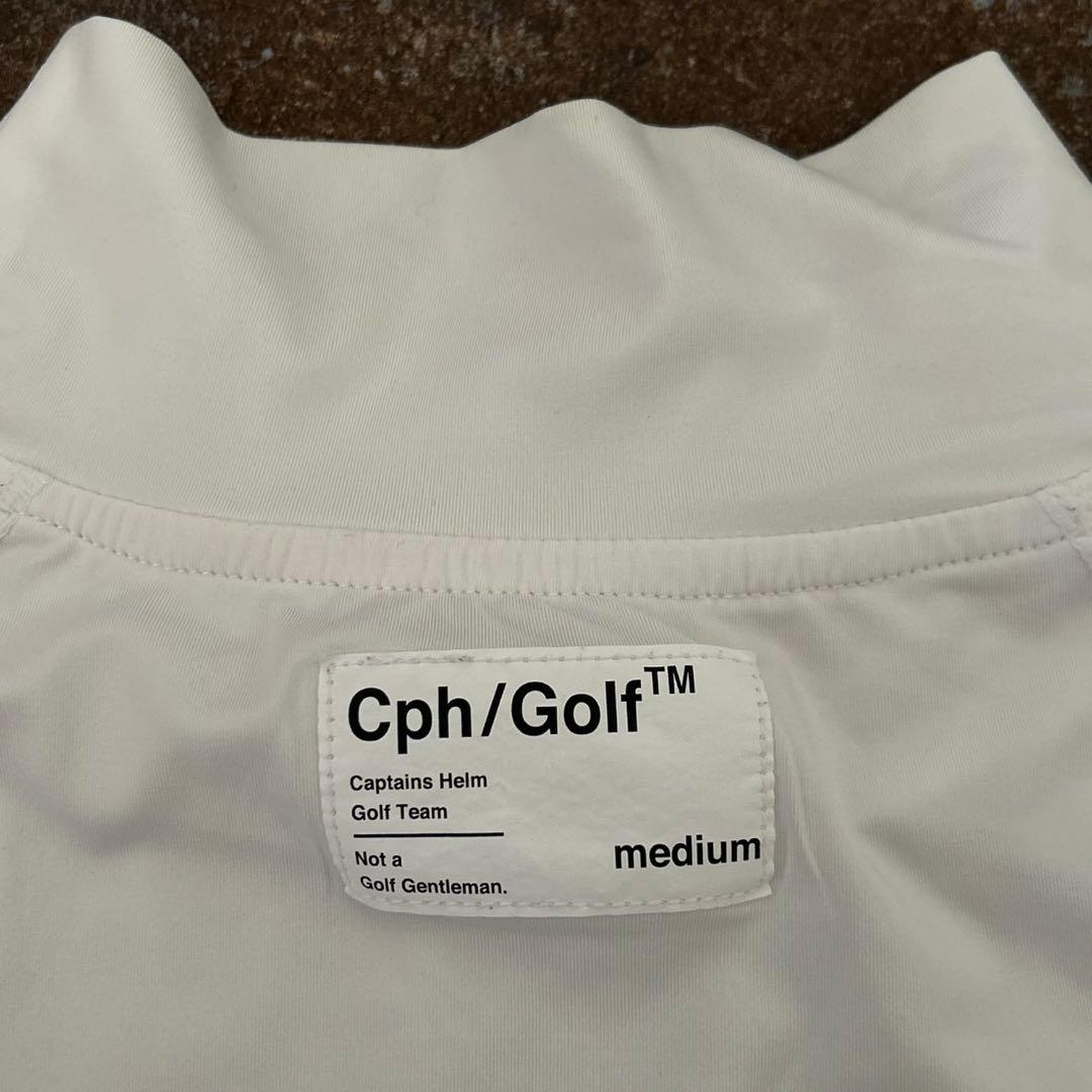 Cph/Golf CAPTAINS HELM ハイネックインナー　ホワイト　M