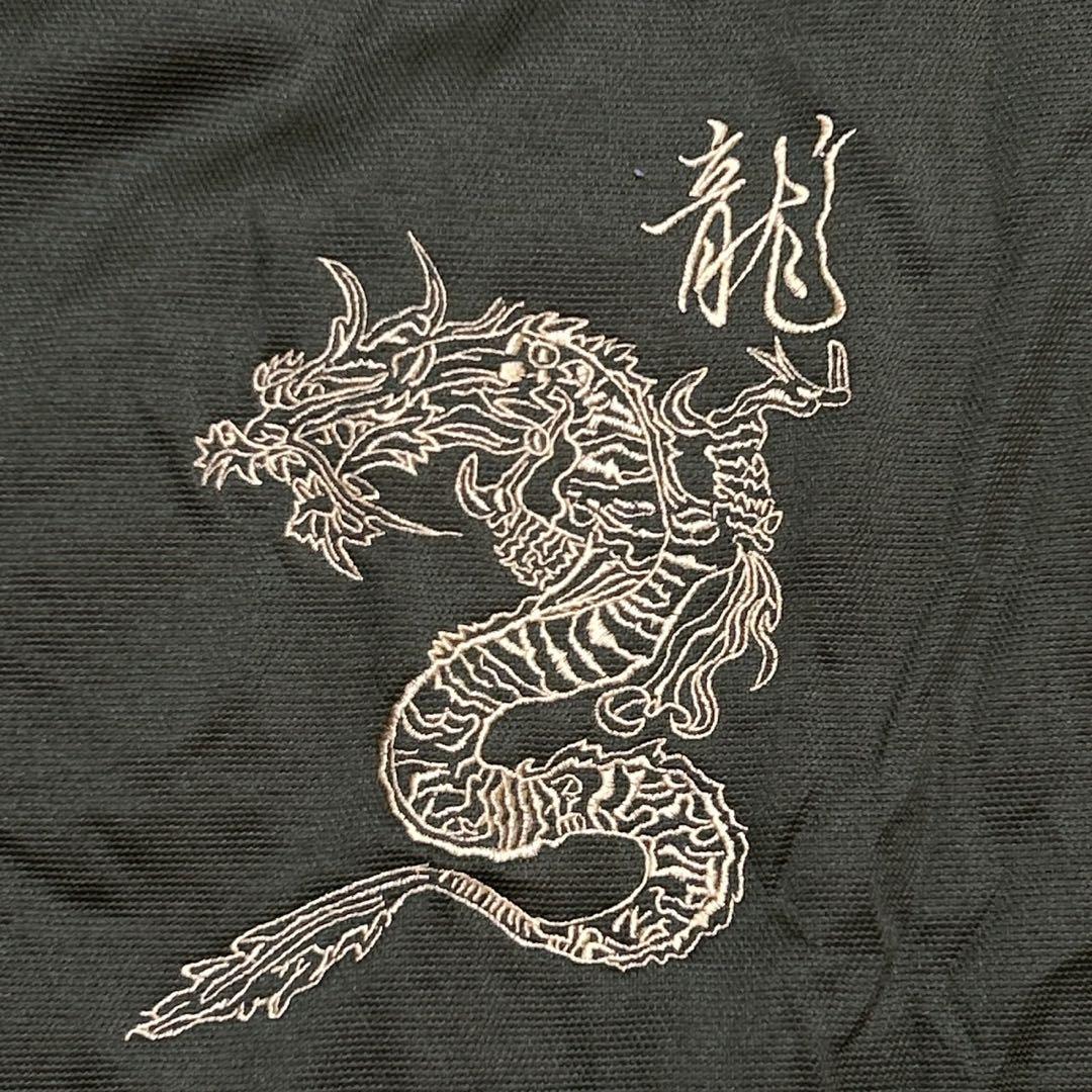 【2570】✨美品✨ 00s y2k ジャージ　セットアップ　カーキ　龍