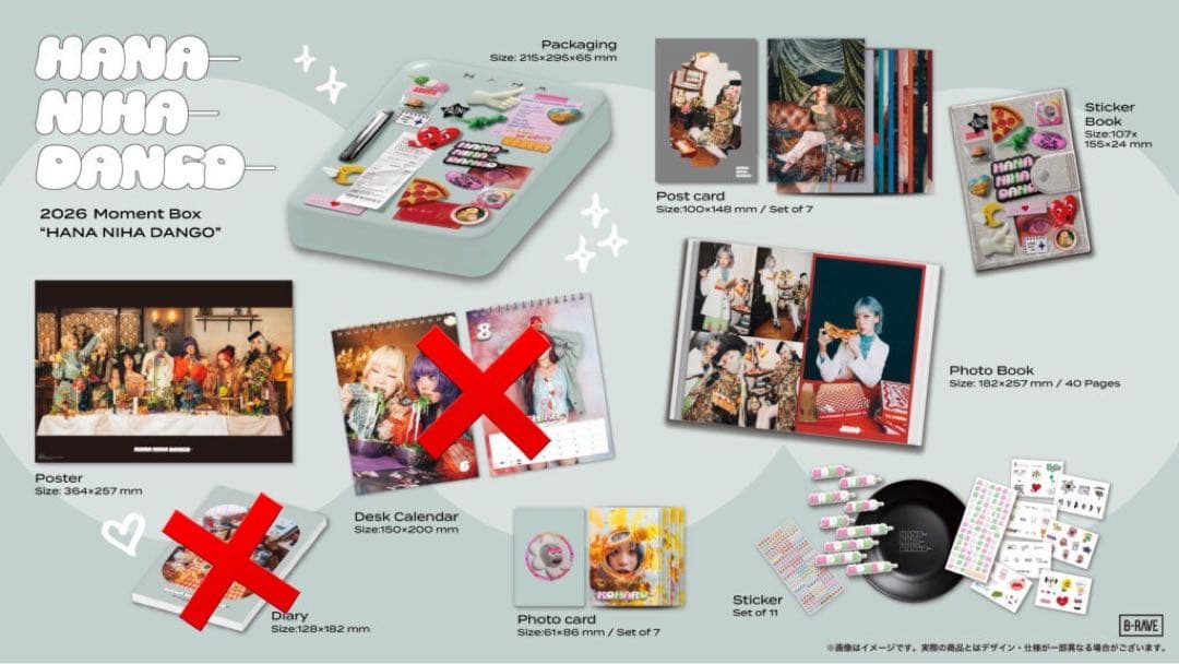 アイドル HANA MomentBox2026