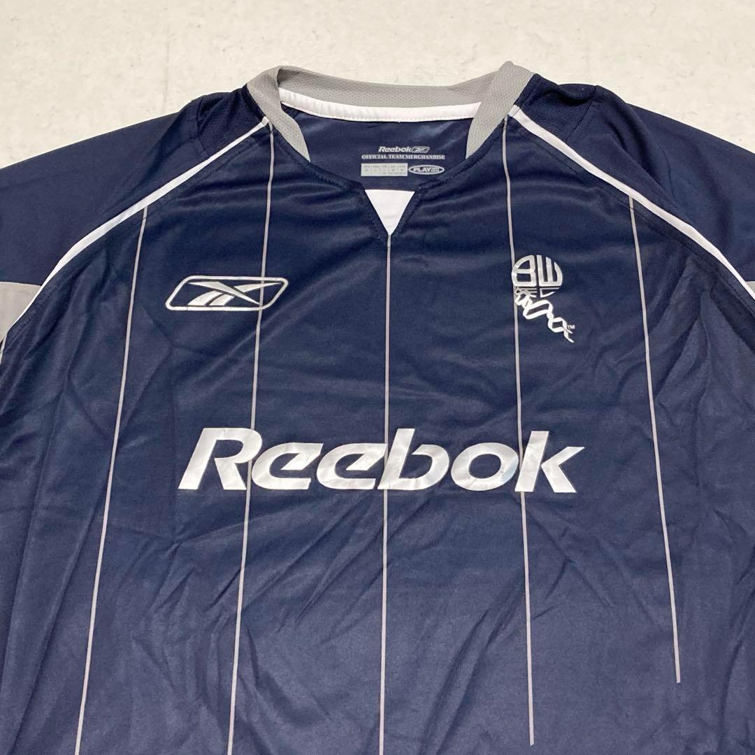 00s Reebok リーボック ボルトン ワンダラーズ AWAY ユニフォーム