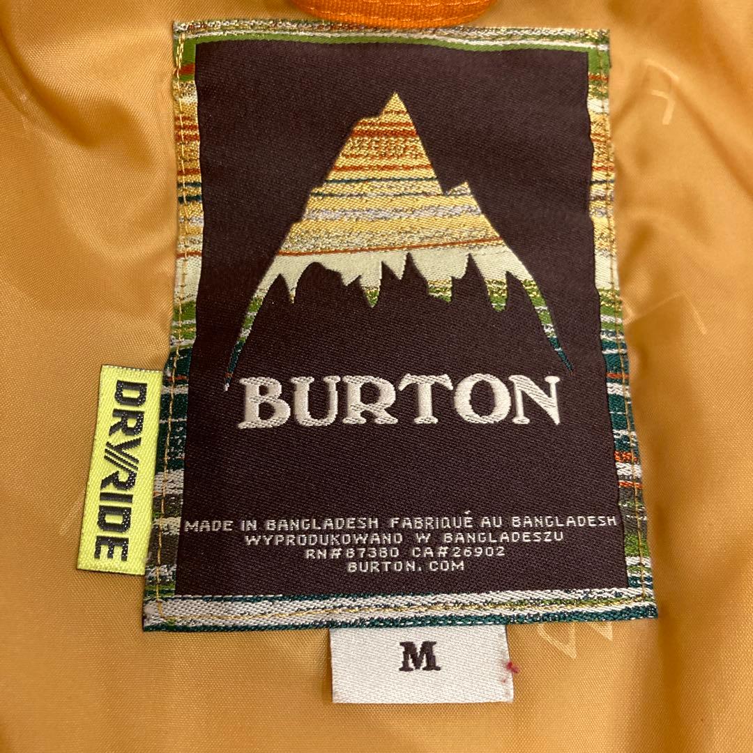 BURTON バートン　スキーウェア　M オレンジ