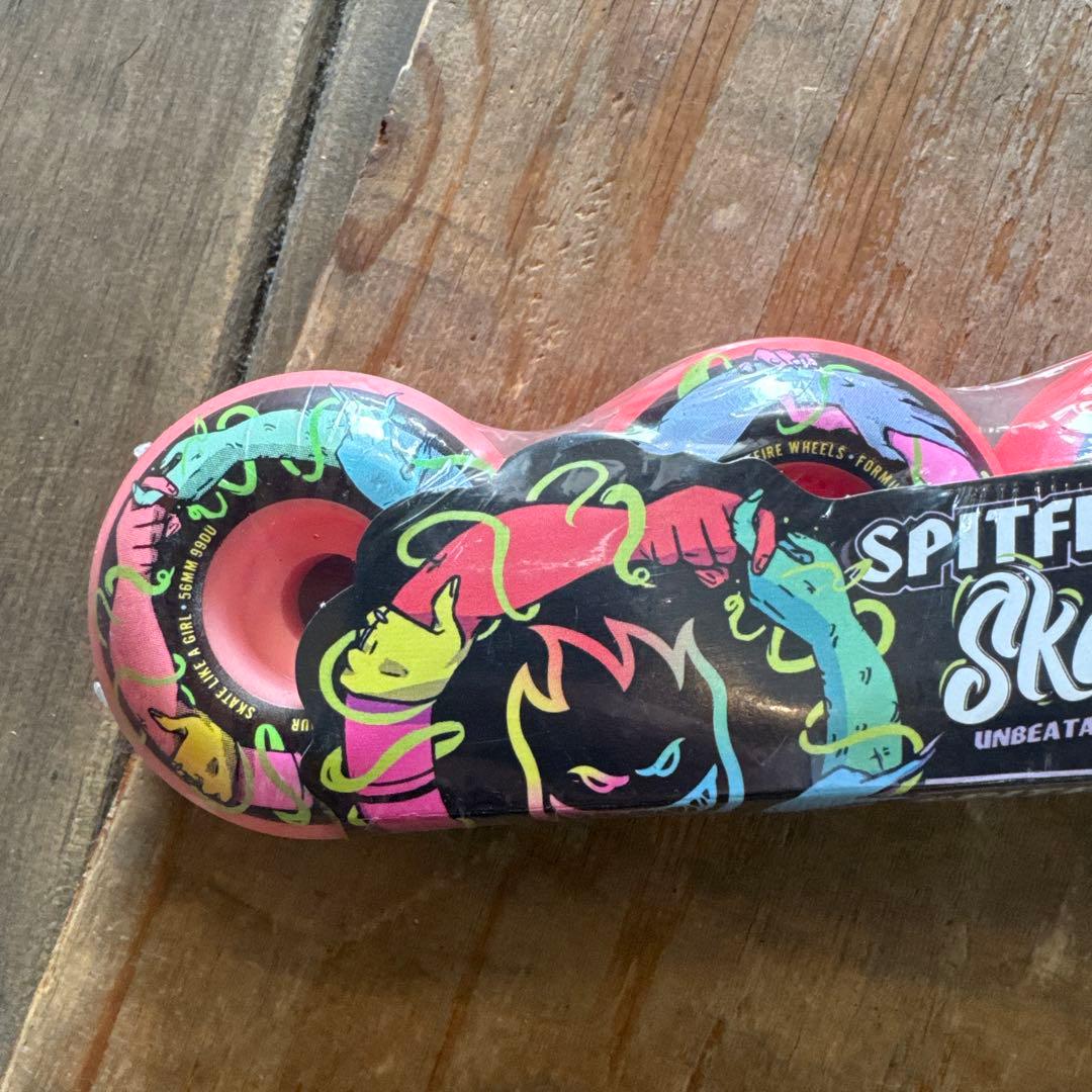 Spitfireフォーマル4 SKATE LIKE A GIRL 56mm99a