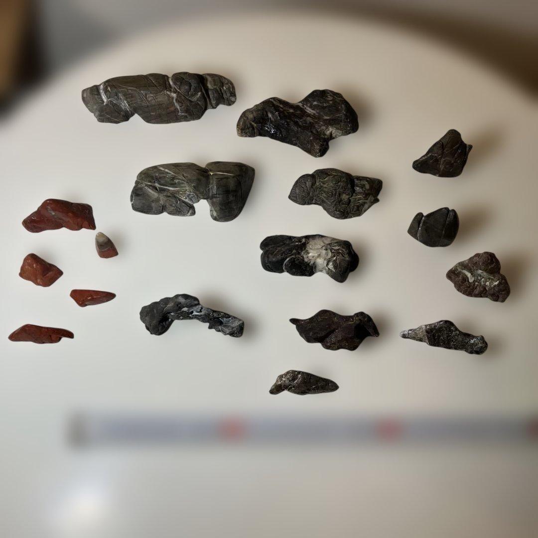 盆石　用水石セット