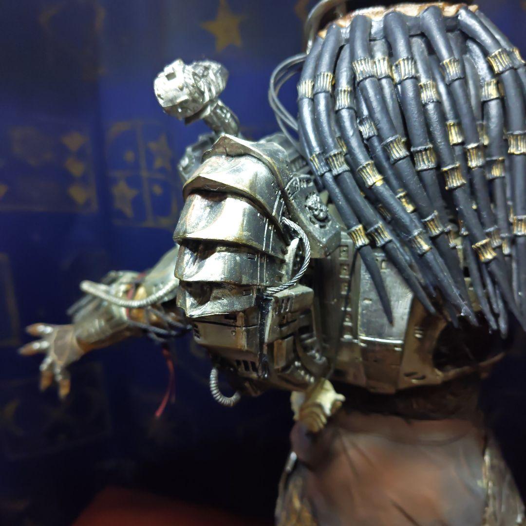NECA プレデター with LEDライト 1/4 改 フィギュア