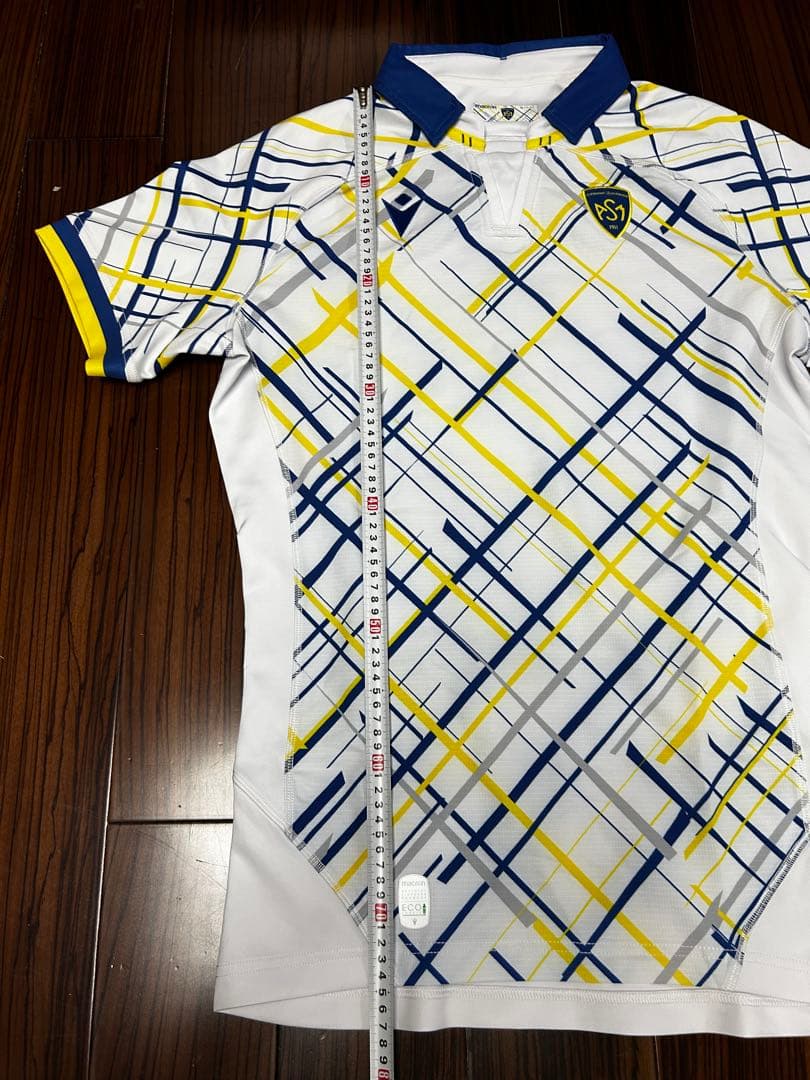 ア*ロ様 Macron　ASMクレルモン　選手仕様レプリカジャージセットXL