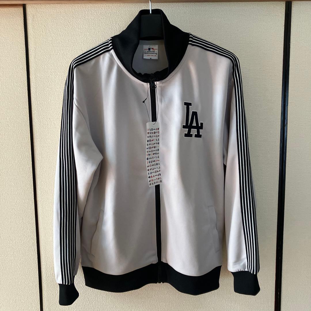 【新品】LAロゴ ドジャース グレー ジャージセット　Mサイズ