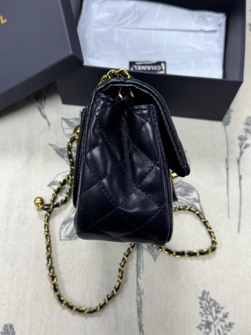 VIP顧客限定 非売品ブラック レザー ショルダーバッグdy