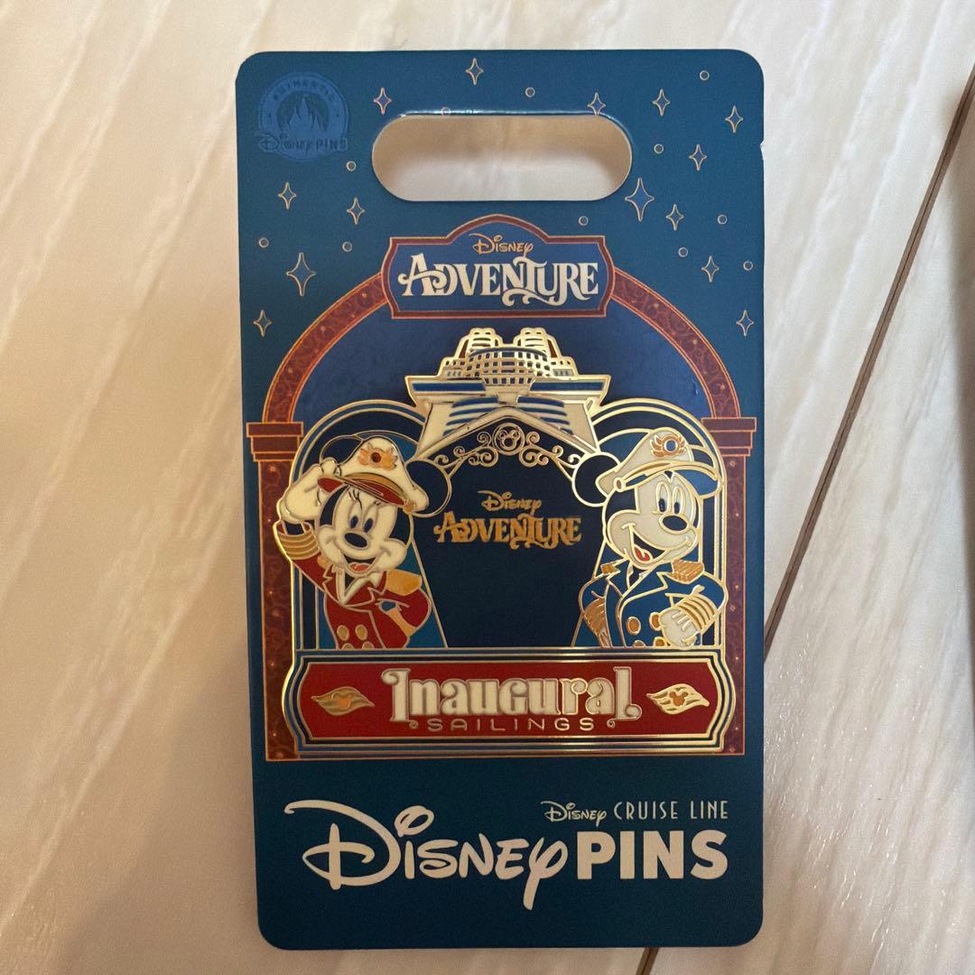ディズニークルーズライン　アドベンチャー ピンバッジ 4個セット