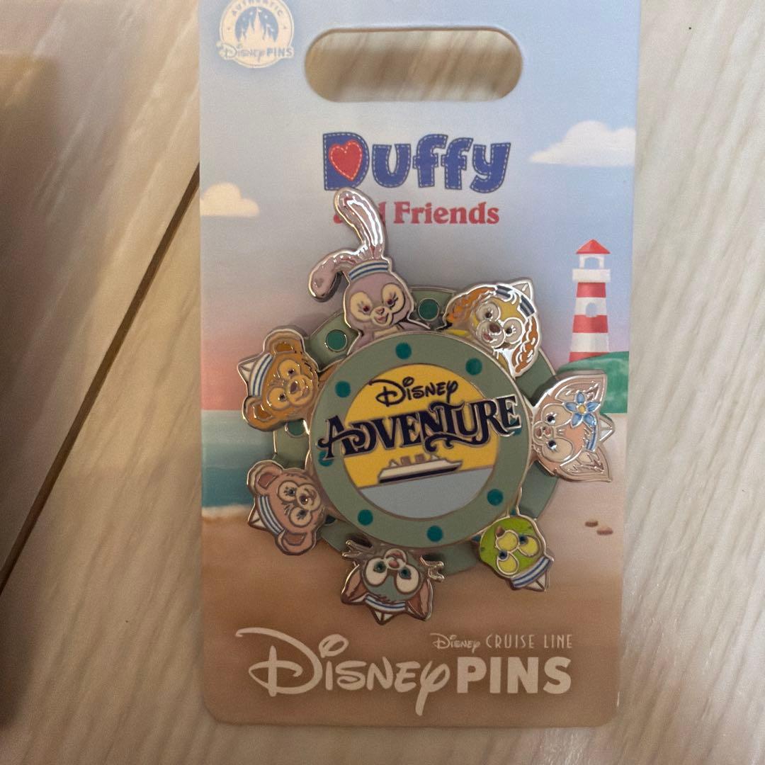 ディズニークルーズライン　アドベンチャー ピンバッジ 4個セット