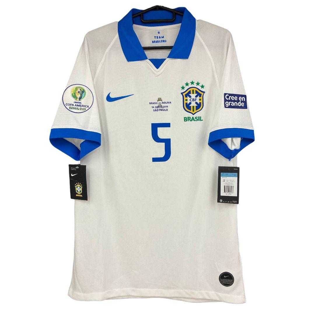 19-20 ブラジル代表　カゼミーロ　ナイキオフィシャル　フルパッチユニフォーム