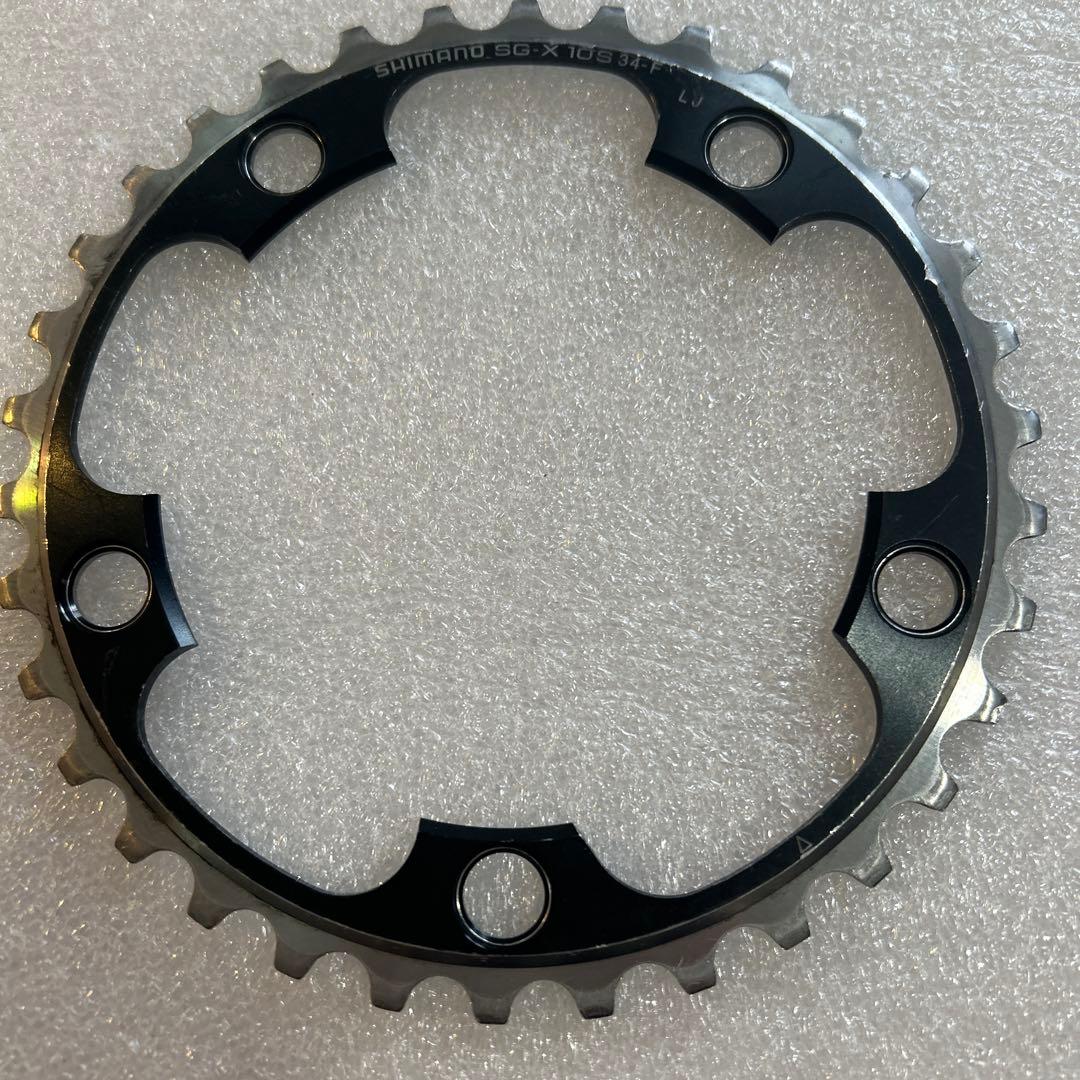 DURA-ACE SG-X 50T/34T チェーンリング
