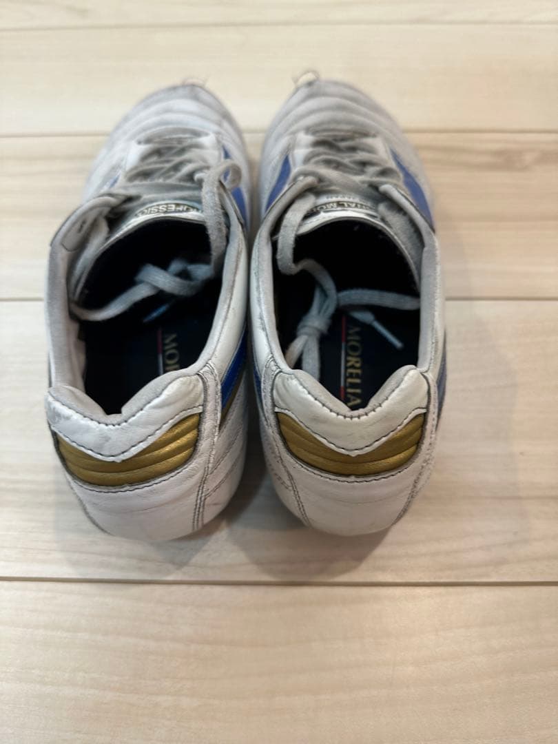 Mizuno Morelia サッカーシューズ ホワイト/ブルー