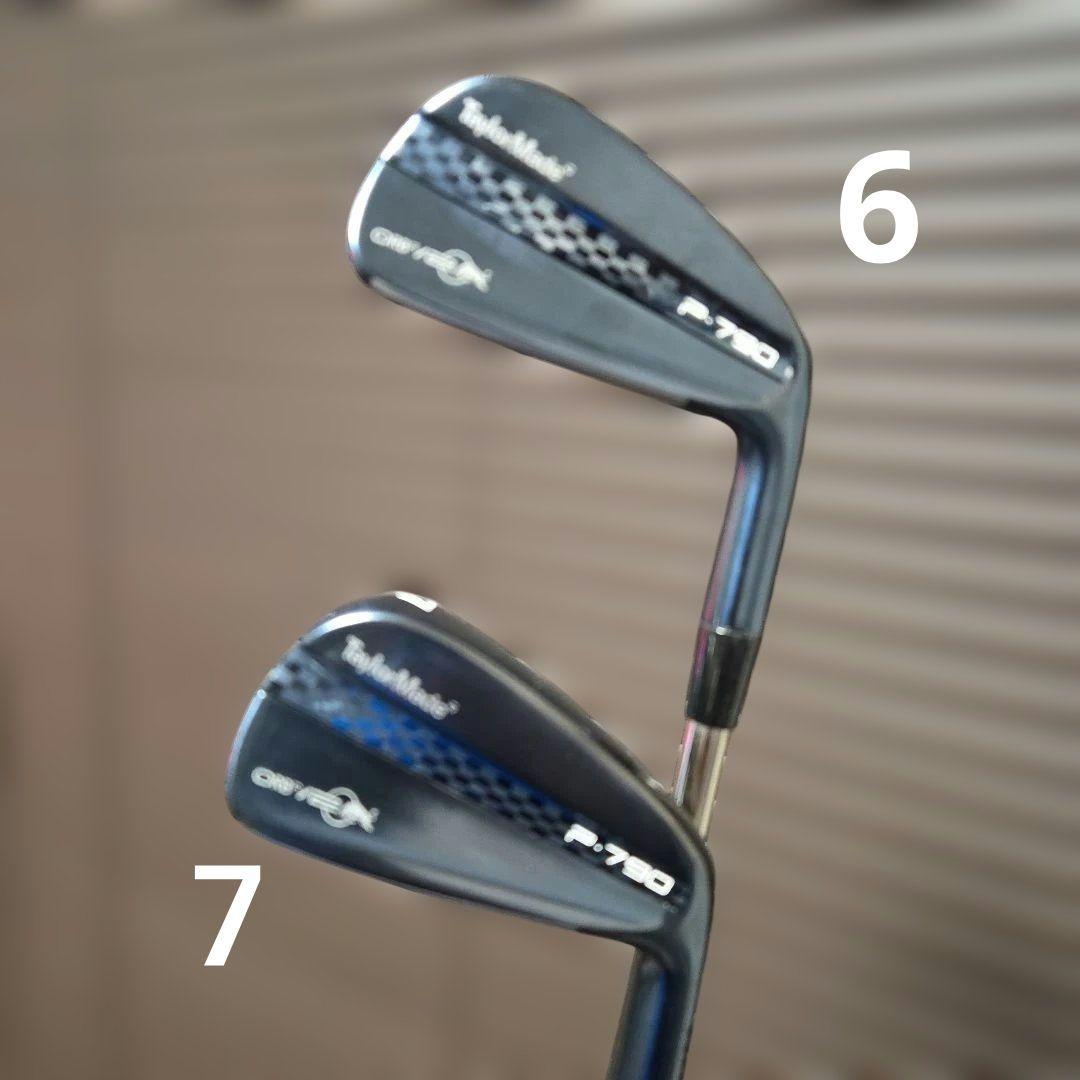 TaylorMade P790 レッドブルコラボ　限定アイアン　5本セット②