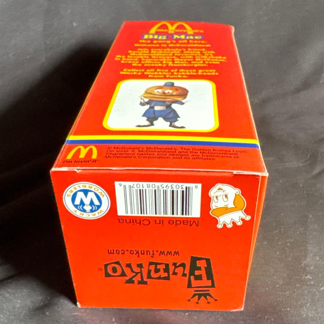 希少 マクド ビッグマックポリス ワッキーワブラー ボブルヘッド FUNKO