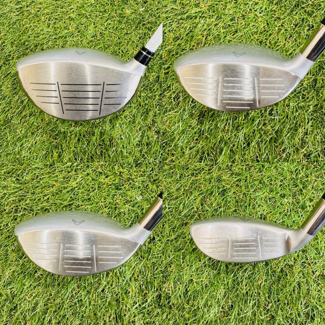 【女性用】Callaway filly レディース ウッド 4本セット（A）