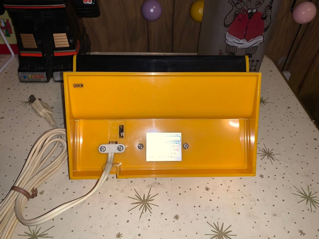 昭和レトロ　動作品　セイコー　パタパタ時計　スペースエイジ　ミッドセンチュリー