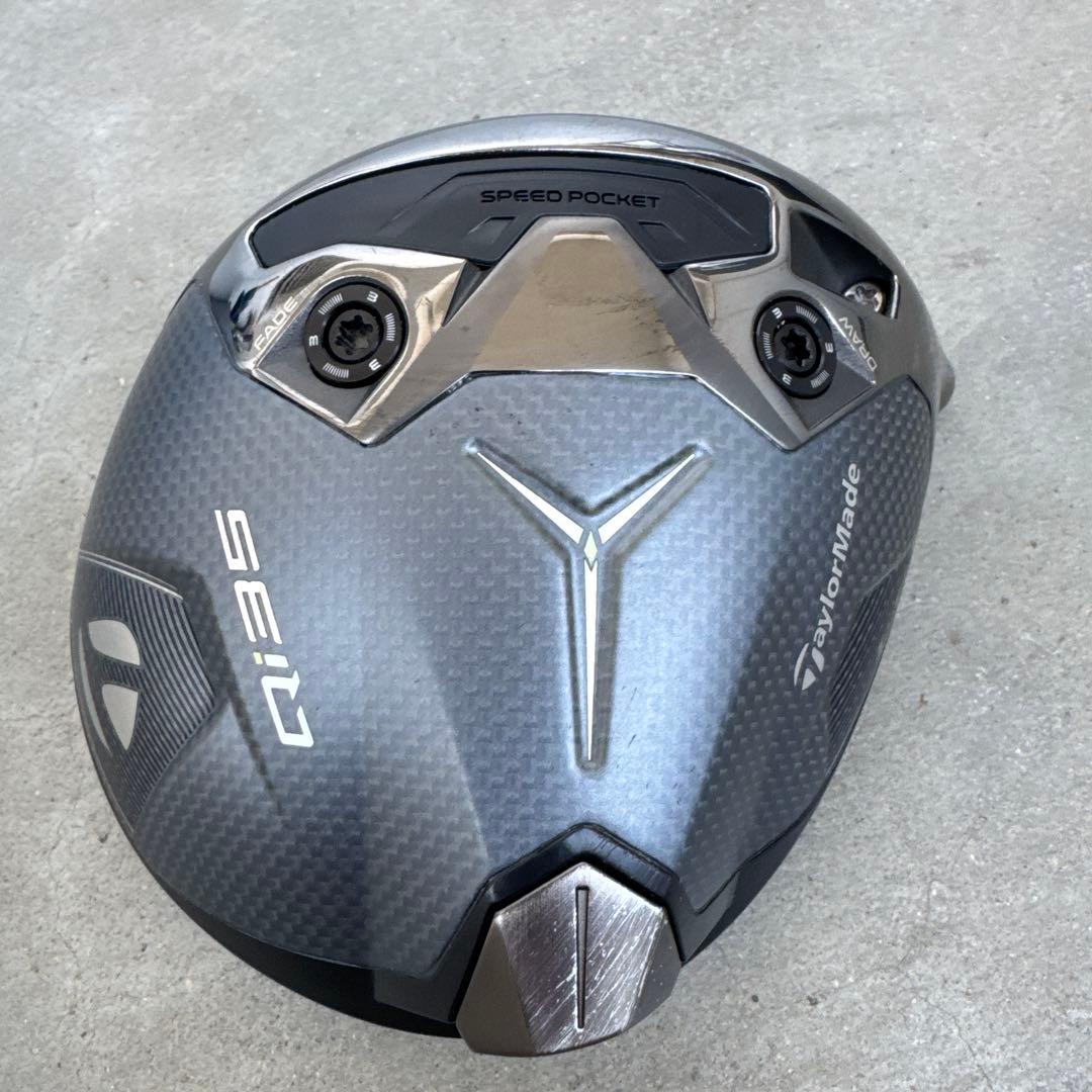 【美品】TaylorMade Qi35LSドライバー 10.5°ヘッドのみ