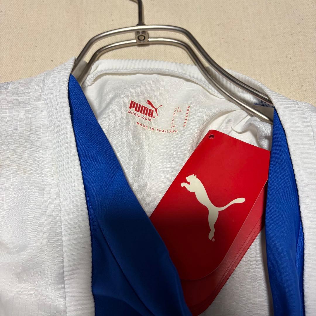 PUMA イタリア代表 ユニフォーム FIGC 白 M タグ付き半袖ゲームシャツ
