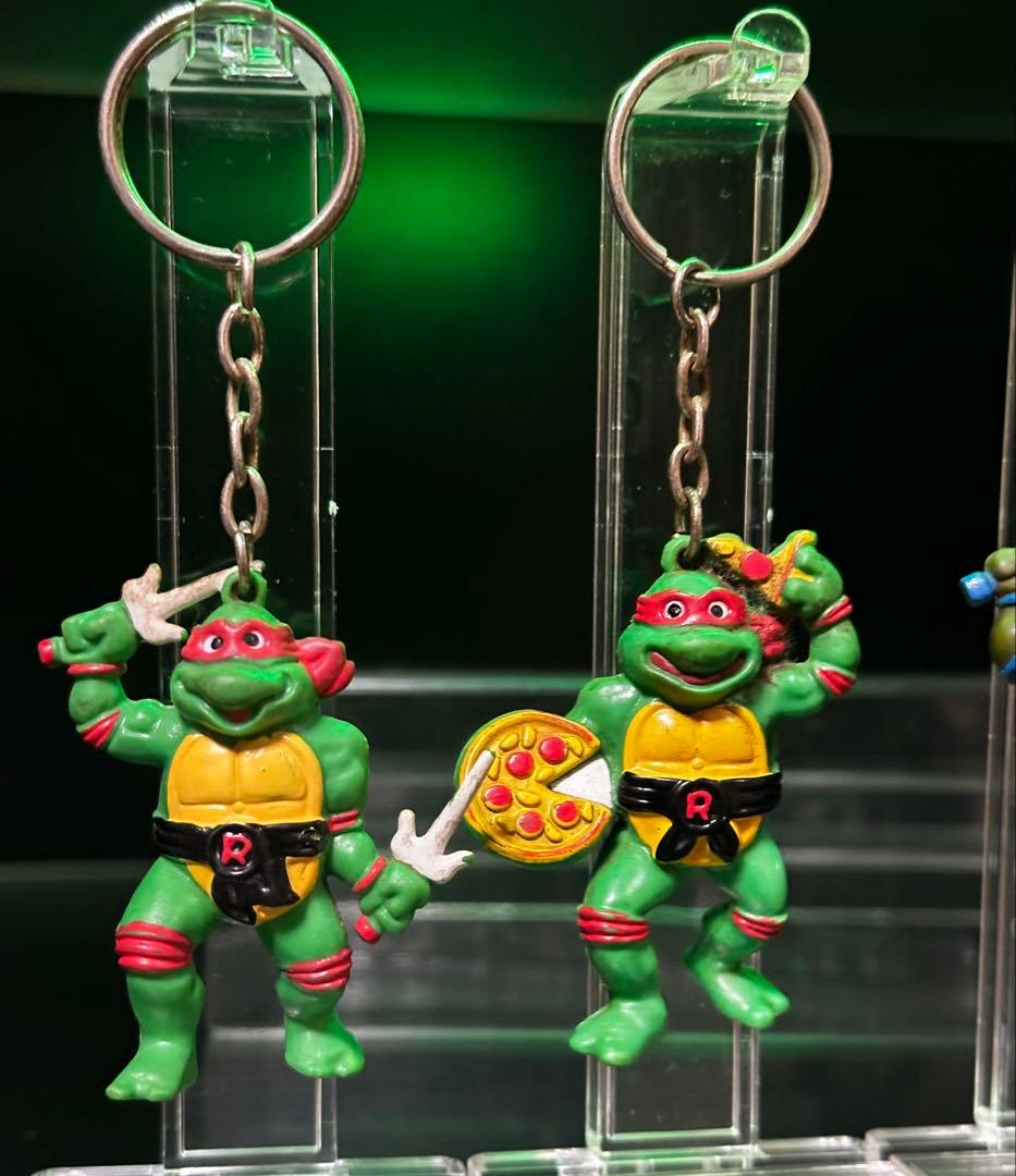 ミュータント タートルズ ナノメタルフィグ　7種/タカラキーホルダー7種＋おまけ