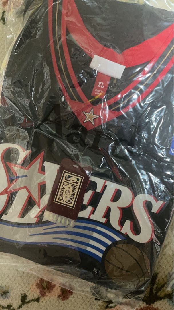 フィラデルフィア76ers アレン・アイバーソン ジャージ　ノースリーブ