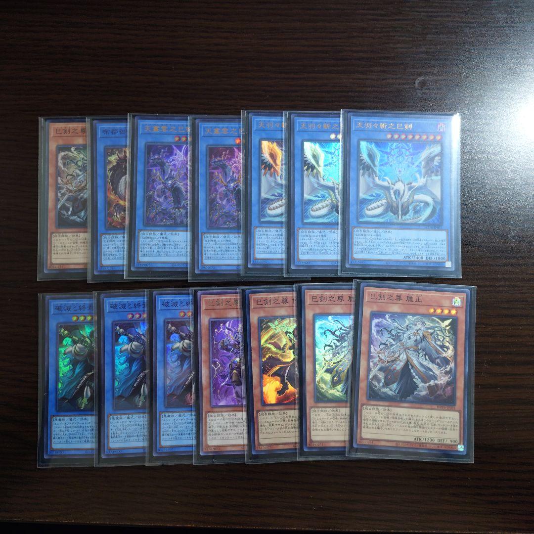 遊戯王【巳剣ライゼオル】デッキ スリーブ＆サイドデッキ付　A