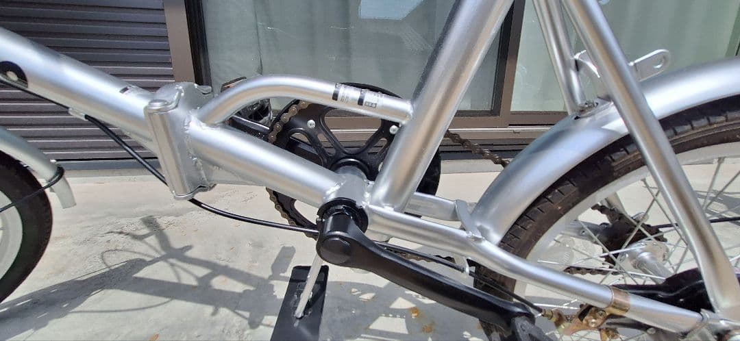 GW限定値下げ　Colano 折りたたみ自転車 シルバー