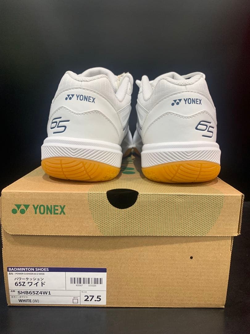 YONEX バドミントンシューズ SHB654ZW1 27.5cm