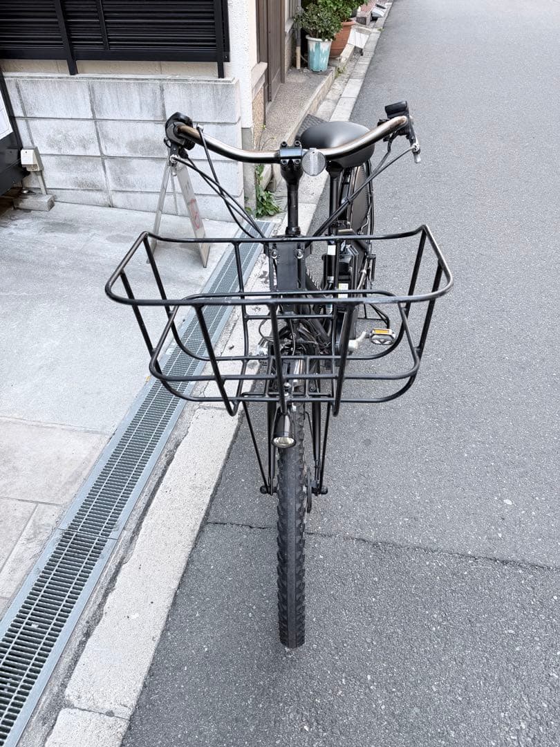 大阪府　ブリヂストン　HYDEE II 電動アシスト自転車 ブラック